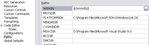 DialogBlocks Path Setting